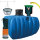 4rain Regenwassertank Flat L 5.000 l Garten-Comfort Flachtank-Komplettpaket